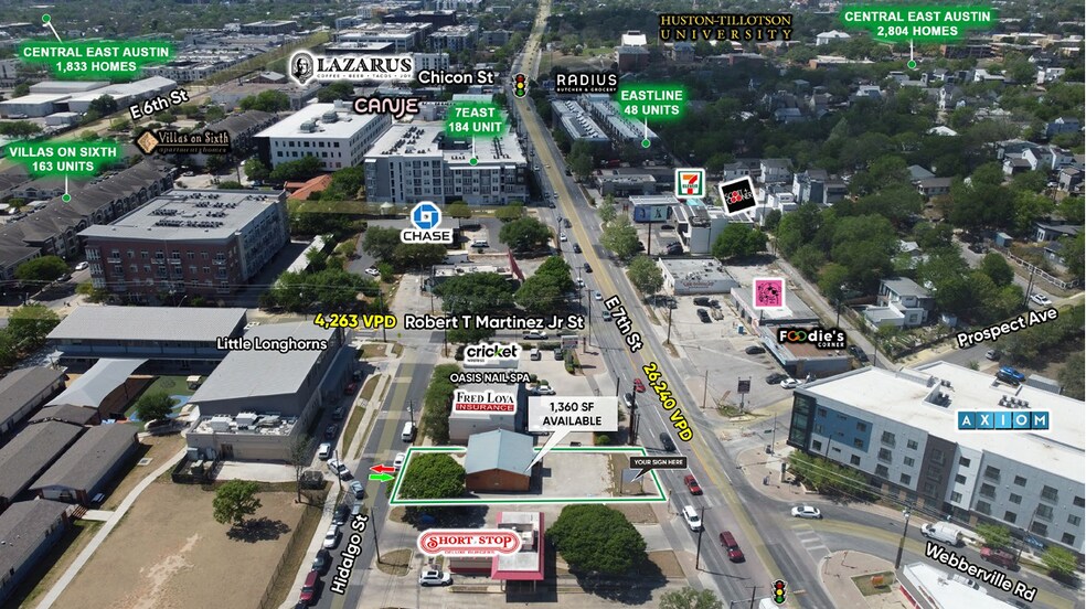 2206 Hidalgo St, Austin, TX à vendre - Photo de l’immeuble – Image 2 sur 5