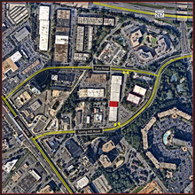 1524 Spring Hill Rd, McLean, VA - VUE AÉRIENNE  vue de carte