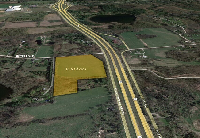 WHITMORE LAKE & SPICER Rd, Brighton, MI à vendre - Photo principale – Image 1 sur 1