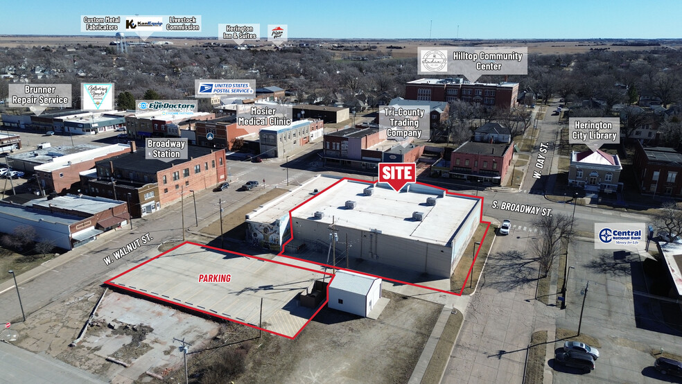 9 S Broadway, Herington, KS à louer - Photo de l’immeuble – Image 2 sur 9