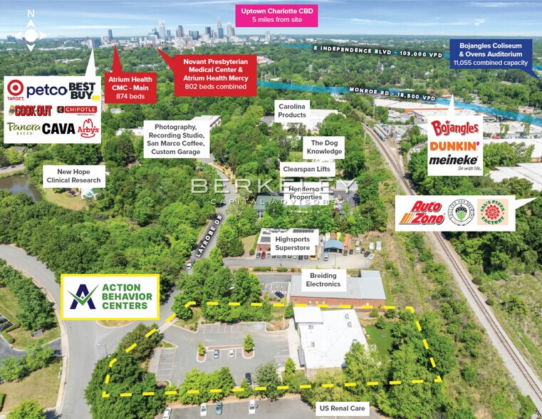 3000 Latrobe Dr, Charlotte, NC à vendre - Photo de l’immeuble – Image 3 sur 7
