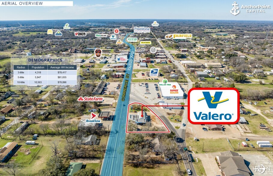 440 E Commerce St, Fairfield, TX à vendre - Photo de l’immeuble – Image 2 sur 7
