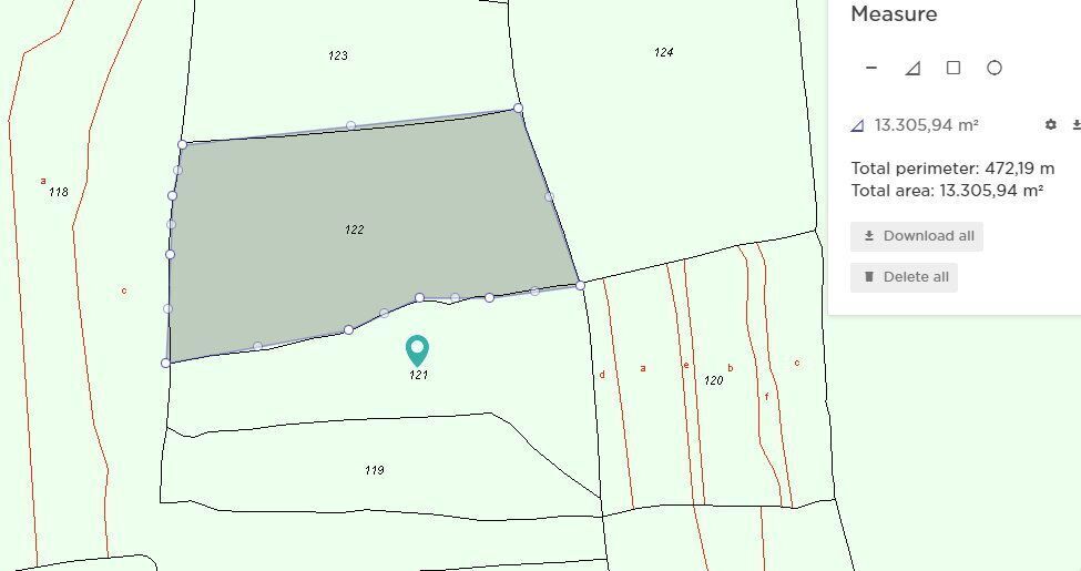 Terrain dans Jumilla, Murcia à vendre - Plan de site – Image 2 sur 2