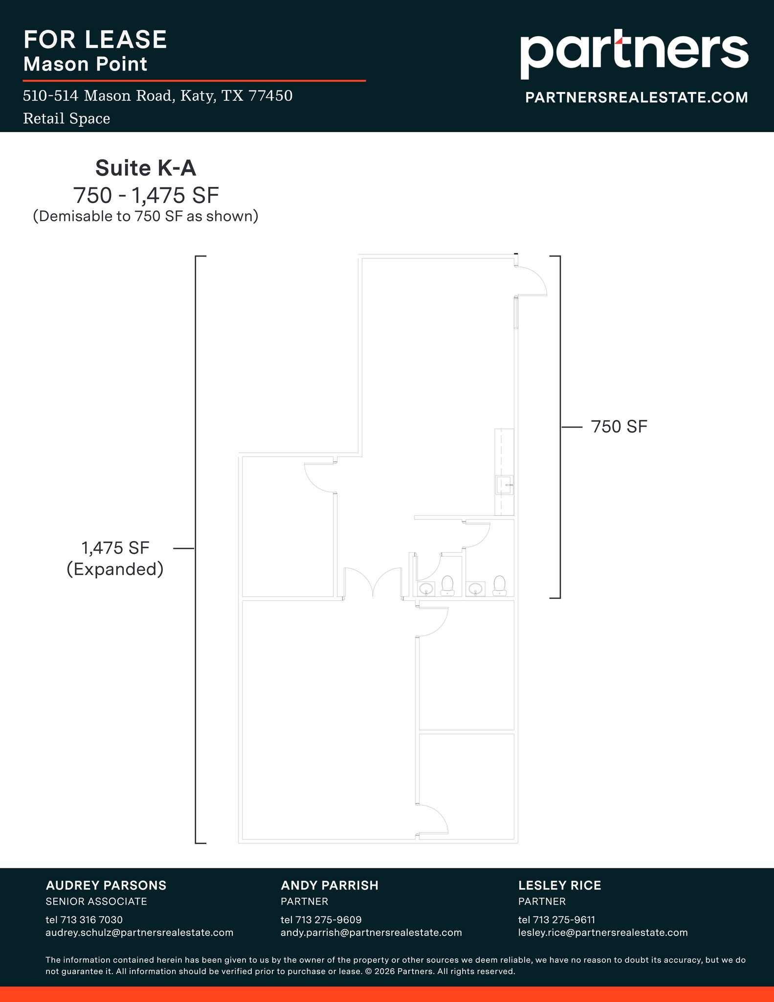 510 S Mason Rd, Katy, TX à louer Plan de site– Image 1 sur 1