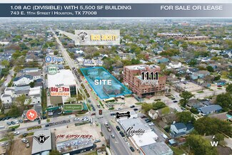 Plus de détails pour 743 E 11th St, Houston, TX - Local commercial à louer