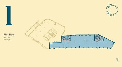 Sicilian Av, Londres à louer Plan d’étage– Image 1 sur 1