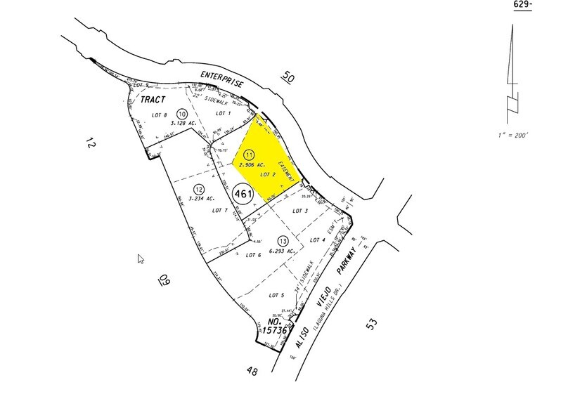 30 Enterprise, Aliso Viejo, CA à louer - Plan cadastral – Image 2 sur 5
