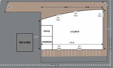 2875 Orange Olive Rd, Orange, CA à louer Plan de site– Image 2 sur 2