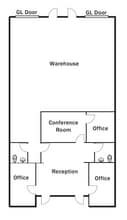 7313 Carroll Rd, San Diego, CA à louer Plan d’étage– Image 2 sur 2
