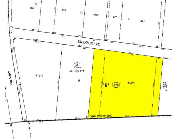 3605-3625 Swenson Ave, St Charles, IL à louer - Plan cadastral – Image 3 sur 3