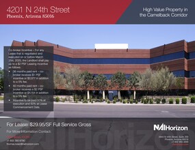 4201 N 24th St, Phoenix, AZ à louer Plan de site– Image 1 sur 1