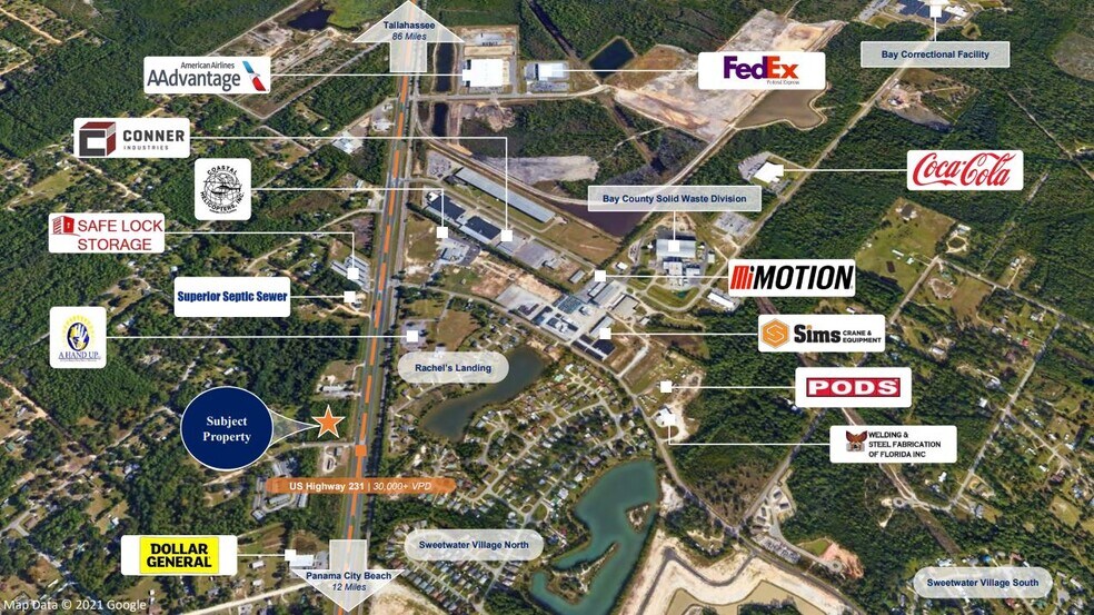 7205 N Highway 231, Panama City, FL à vendre - Photo de l’immeuble – Image 2 sur 2