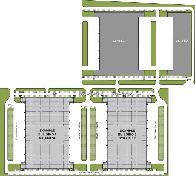 8903 Warehouse Center Dr, Humble, TX à louer - Plan de site – Image 1 sur 8
