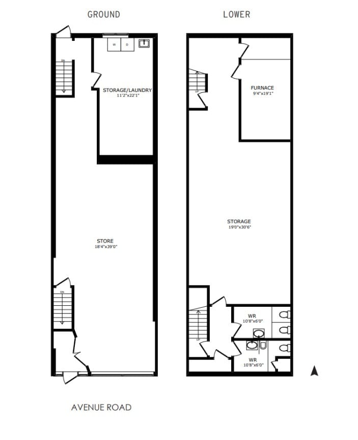 1546 Avenue Rd, Toronto, ON à louer Plan d’étage– Image 1 sur 1