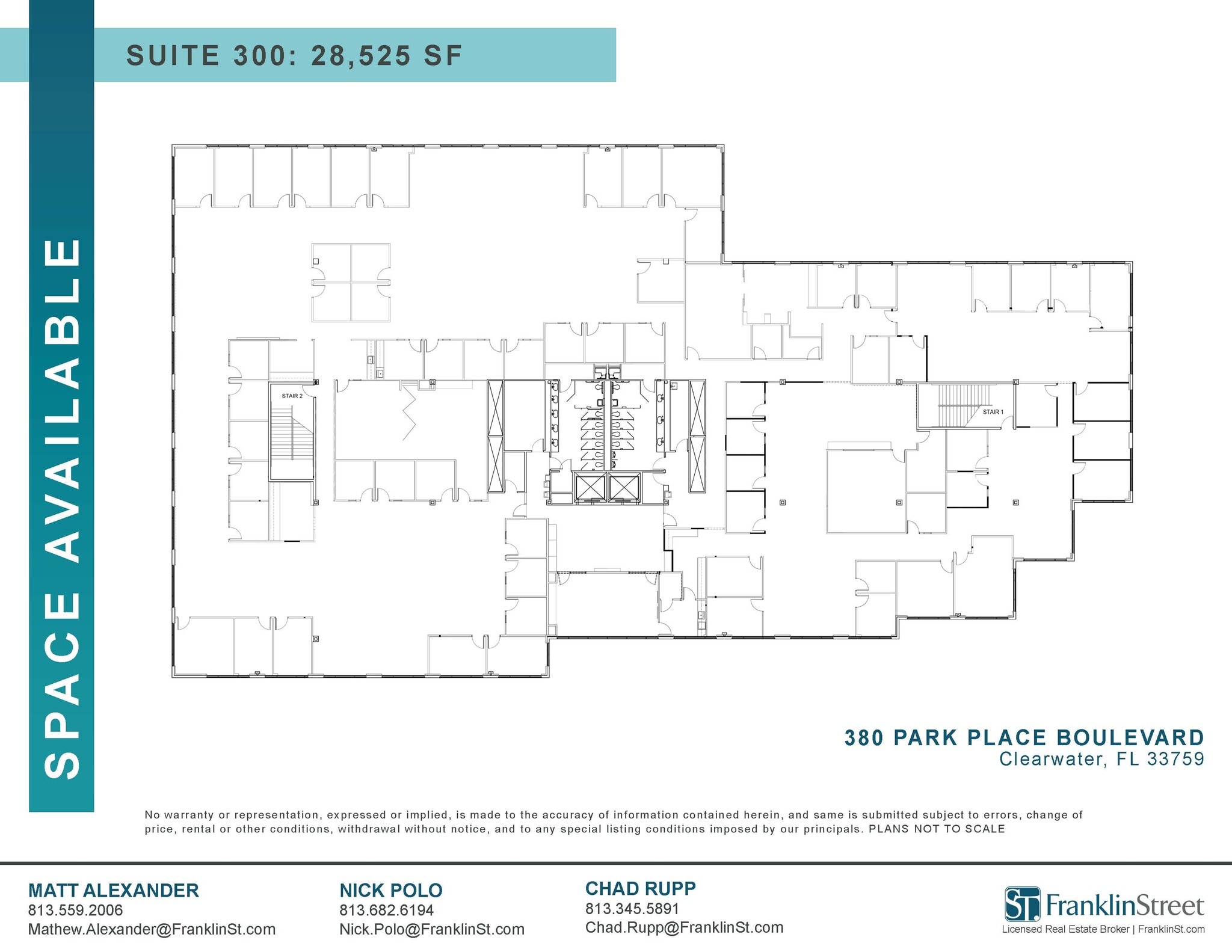 380 Park Place Blvd, Clearwater, FL à louer Photo intérieure– Image 1 sur 1