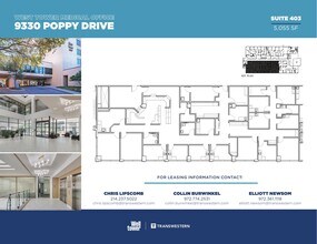 9330 Poppy Dr, Dallas, TX à louer Plan d’étage– Image 1 sur 1