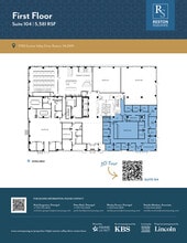 11790 Sunrise Valley Dr, Reston, VA à louer Plan d’étage– Image 1 sur 7