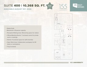 155 University Ave, Toronto, ON à louer Plan de site– Image 1 sur 1