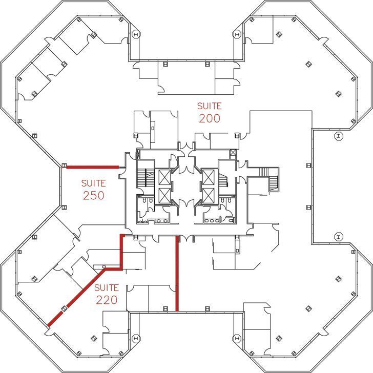 4365 Executive Dr, San Diego, CA à louer Plan d’étage– Image 1 sur 1