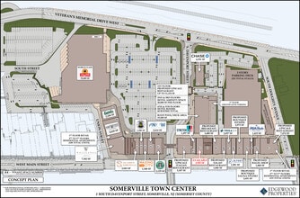 100 Veterans Memorial Dr W, Somerville, NJ à louer Plan de site– Image 1 sur 1