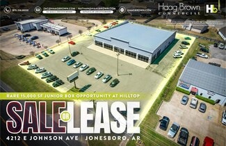 Plus de détails pour 4212 E Johnson Ave, Jonesboro, AR - Local commercial à vendre