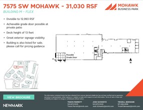 7600-7646 SW Mohawk St, Tualatin, OR à louer Plan d’étage– Image 1 sur 1