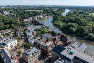 Swan St, Isleworth, MDS - Vue aérienne vue de carte