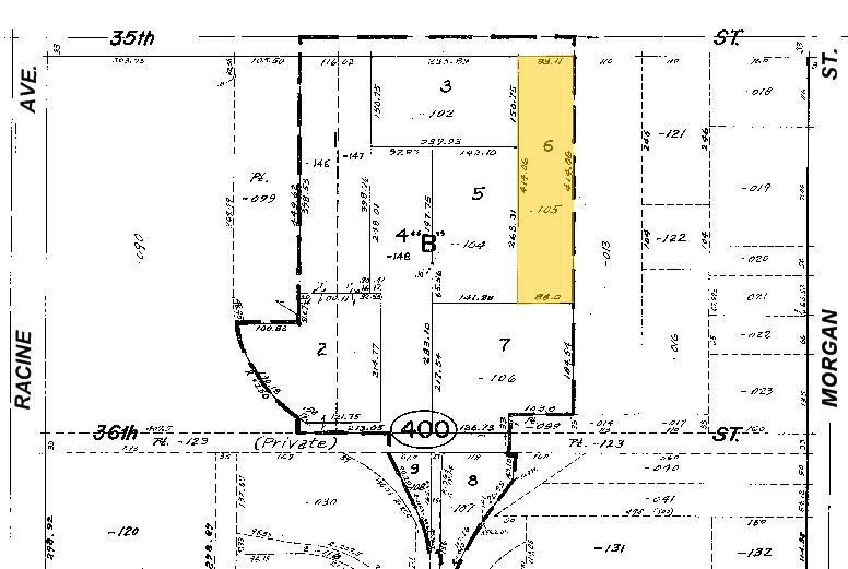 1029 W 35th St, Chicago, IL à louer - Plan cadastral – Image 3 sur 15