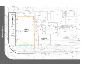601 N Miami Ave, Miami, FL à louer Plan d’étage– Image 2 sur 8