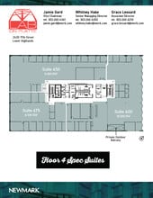 2420 17th St, Denver, CO à louer Plan d’étage– Image 2 sur 2