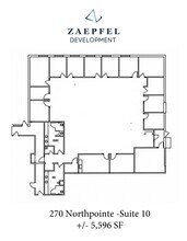 270 Northpointe Pky, Amherst, NY à louer Plan d’étage– Image 2 sur 2