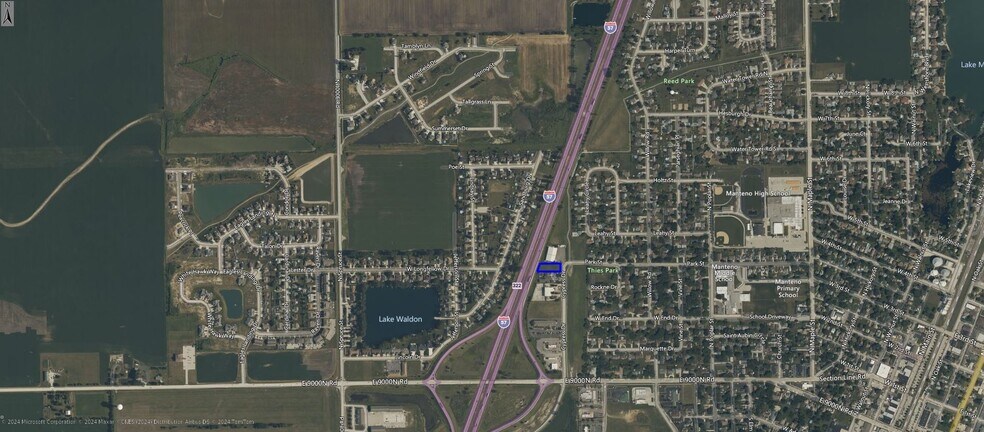 North Cypress Drive, Manteno, IL à vendre - Aérien – Image 2 sur 2