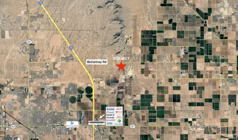 W McCartney, Casa Grande, AZ à vendre - Aérien – Image 3 sur 3