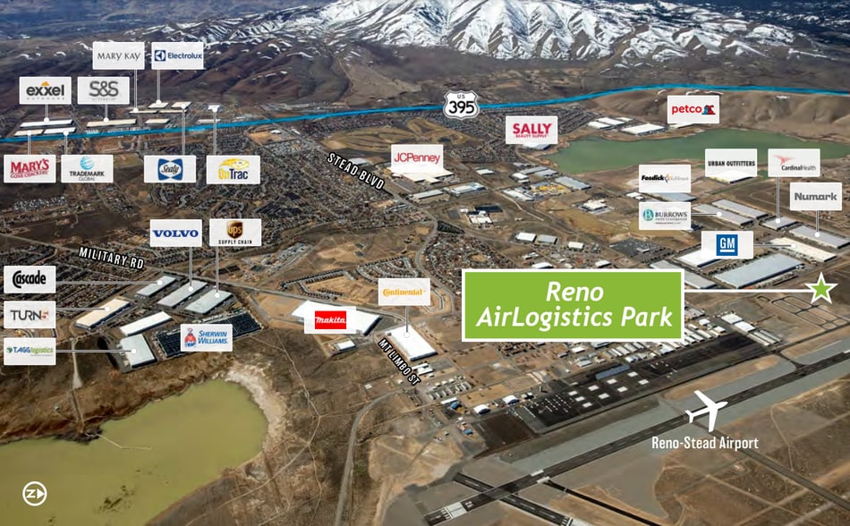 13005 Moya Blvd, Reno, NV à louer - Aérien – Image 2 sur 4