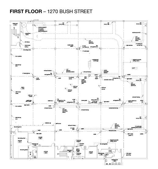 1200-1232 Larkin St, San Francisco, CA à vendre Plan d’étage– Image 1 sur 2