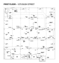 1200-1232 Larkin St, San Francisco, CA à vendre Plan d’étage– Image 1 sur 2