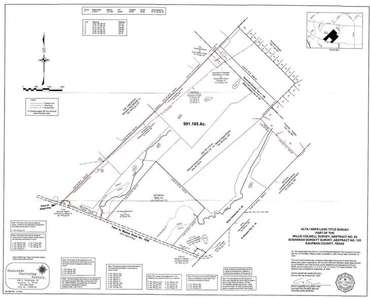 FM 1836 Rd, Kaufman, TX à vendre - Plan cadastral – Image 2 sur 3