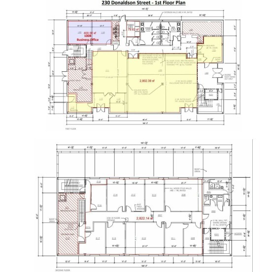 230 Donaldson St, Fayetteville, NC à louer Plan d’étage– Image 1 sur 1