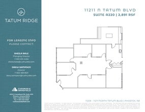 11209 N Tatum Blvd, Phoenix, AZ à louer Plan de site– Image 1 sur 1