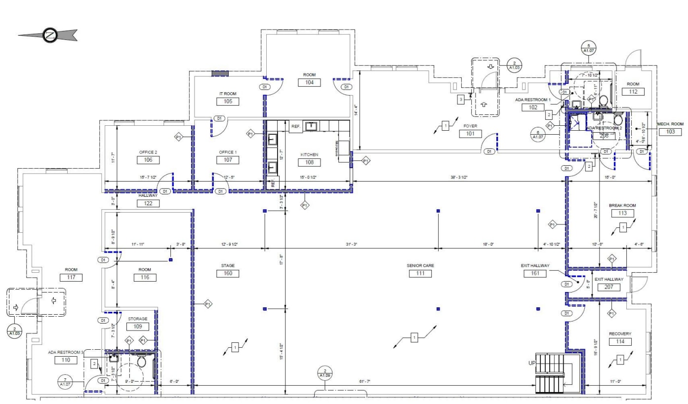 800 N Plano Rd, Richardson, TX à louer Plan d’étage– Image 1 sur 1