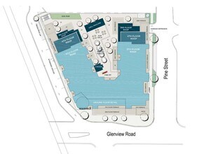1850 Glenview Rd, Glenview, IL à louer Plan d’étage– Image 2 sur 2