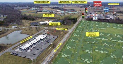 8220 Refugee Rd, Pickerington, OH - VUE AÉRIENNE  vue de carte - Image1