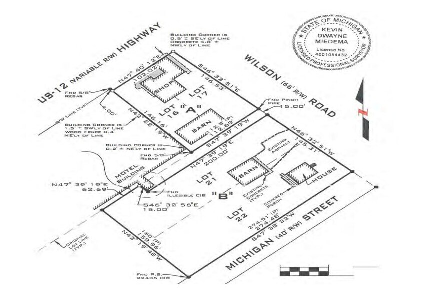 19169 US Highway 12, New Buffalo, MI à vendre - Plan cadastral – Image 2 sur 10
