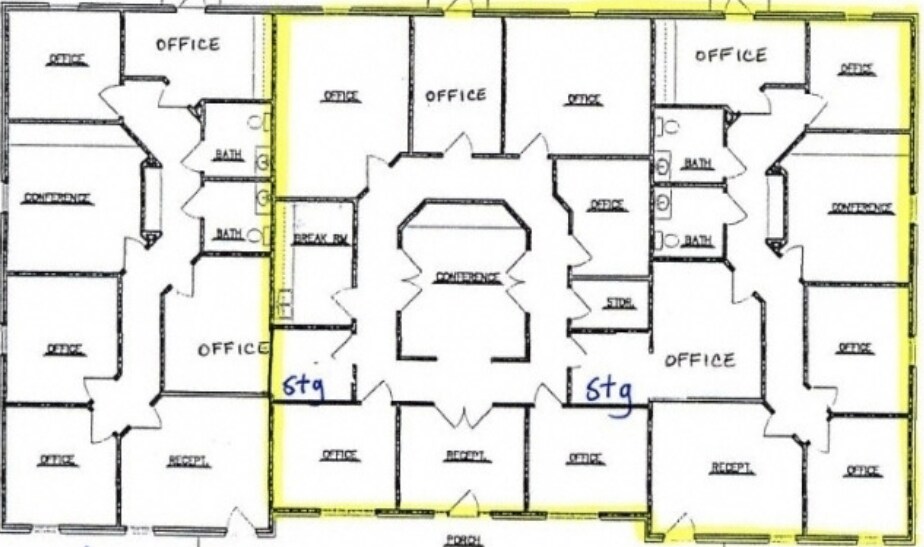 3504 Professional Cir, Augusta, GA à louer Plan d’étage– Image 1 sur 1