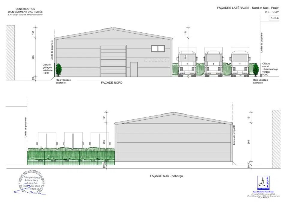 Local d’activités dans Goussainville à louer Plan d’étage– Image 1 sur 4