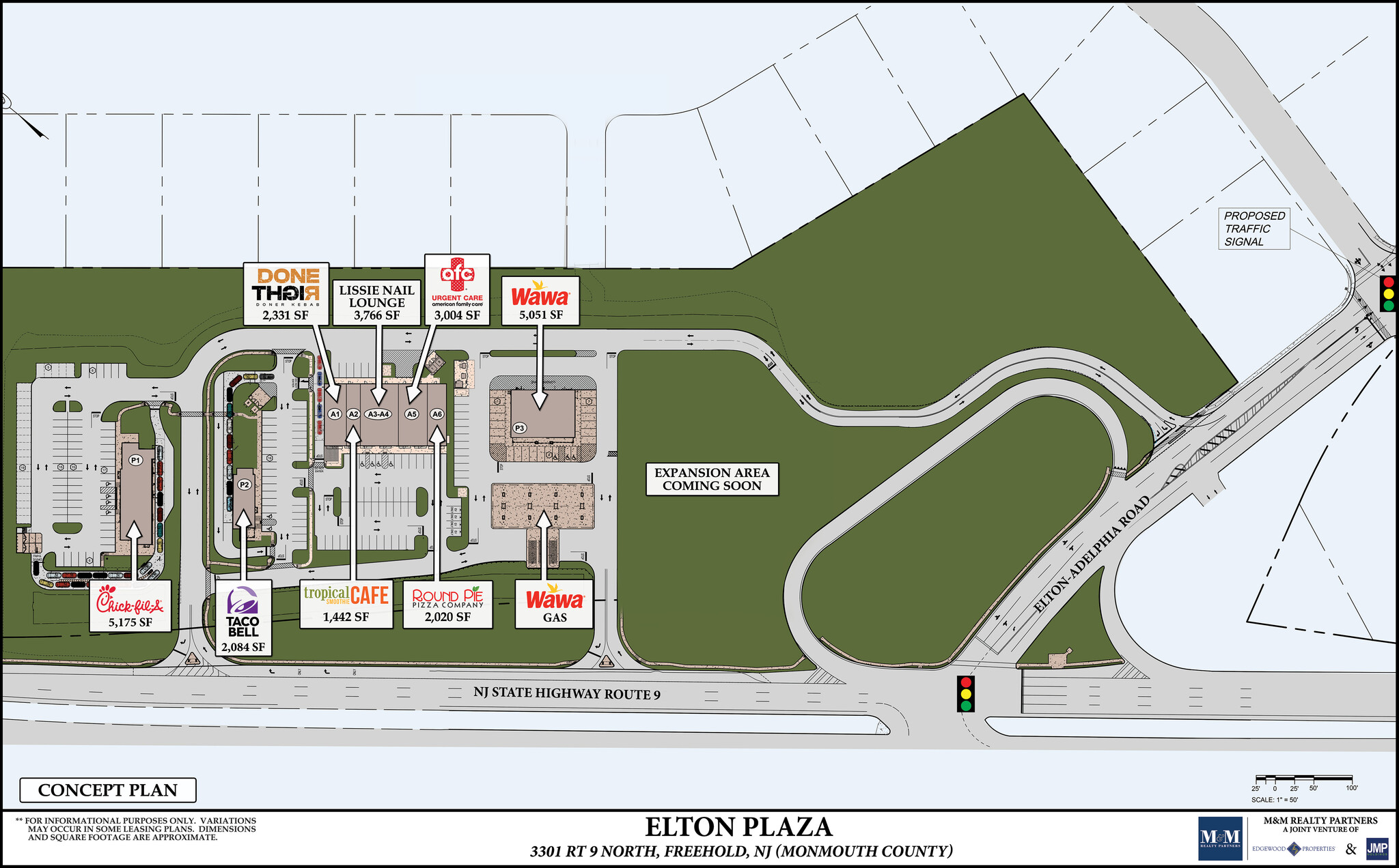 3301 US Highway 9, Freehold, NJ à louer Plan de site– Image 1 sur 1