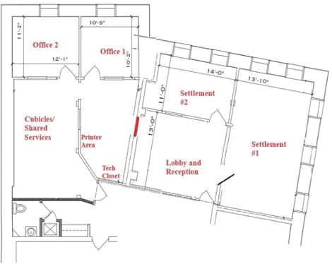 30 Washington Ave, Haddonfield, NJ à louer Plan d’étage– Image 1 sur 1