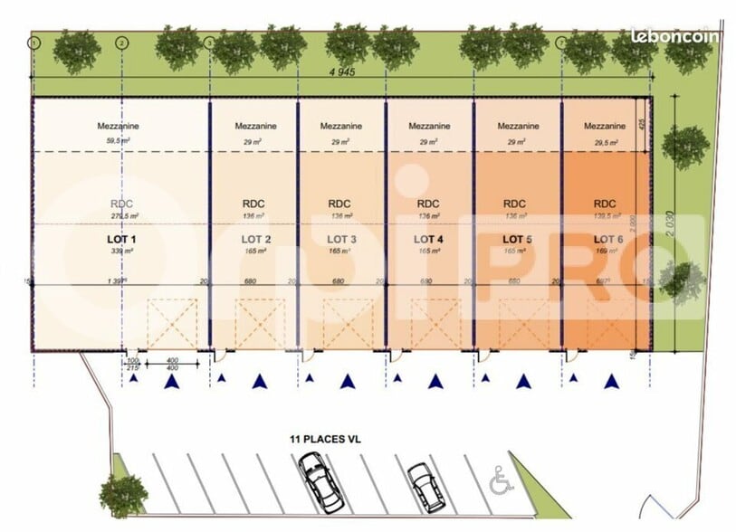 Local d’activités dans Morancé à louer - Plan de site – Image 2 sur 3