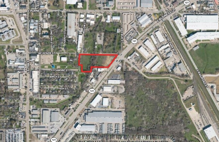 580 McKenzie St, Lewisville, TX à vendre - Aérien – Image 2 sur 3