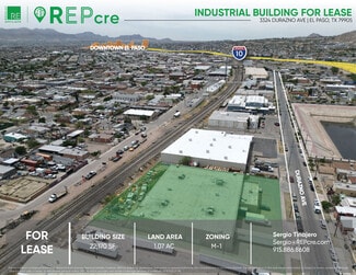 Plus de détails pour 3324 Durazno St, El Paso, TX - Industriel/Logistique à louer